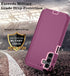Qinmay Phone Case for Samsung Galaxy A25 5G Case with HD Screen Protector, Samsung A25 5G Case Durable Shockproof 3-Layer Cover for Galaxy A25 5G ...