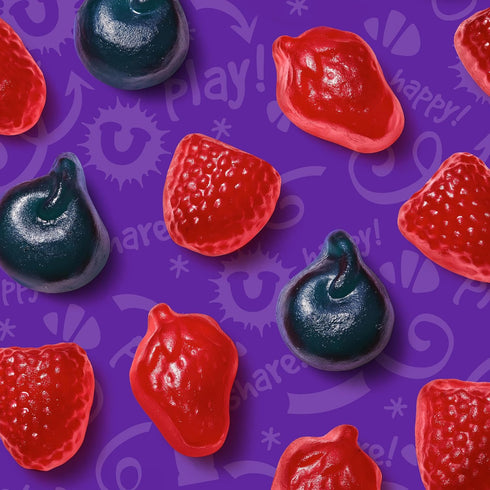 Funables Fruity Snacks, Mixed Berry Fruit Flavored Snacks, 0.8 Ounce Pouches (Pack of 10)...