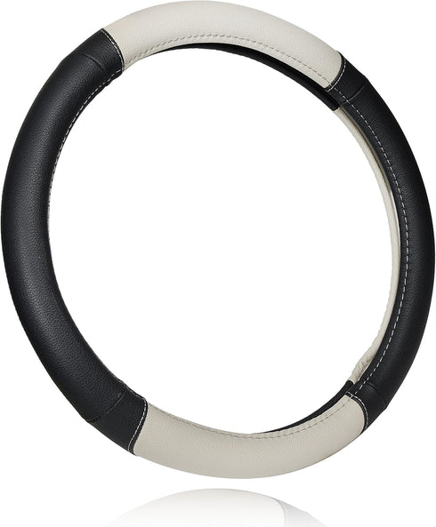 Mayco Bell Car Steering Wheel Cover 15 inch Comfort Durability Safety (Gray)...
