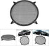 KIMISS SubWoofer Plastic Mesh Cover, Car Audio Cover Speaker Modification Cover,Car Speaker Grill 12 Guard 12inch (12 inch) (12 inch)......