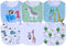 6 Pack Large Cotton Waterproof Baby Toddler Bibs for Drooling Teething Eating Girls Boys 3-24 M...