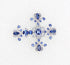Faship Gorgeous Rhinestone Crystal Cross Crucifix Pin Brooch...