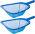 2 Pack Pool Skimmer Net, Durable Fine Mesh Pool Net Skimmer with Semi-deep Netting bag, Professional Pool Nets for Cleaning, Swimming Pool Leaf Sk...