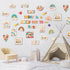 Boho Rainbow Classroom Decor Rainbow Bulletin Board Set Rainbow Clouds Star Heart Bulletin Board Boho Birthday Party Cutouts Motivational Rainbow ...