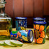 Talavera Shot Glasses Set of 4 Authentic Mexican Tequila Shot Glasses - Hand-painted - 2 Oz (Flowers)...