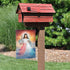 YISHOW Divine Mercy Jesus Christian Garden Flag Double Sided Vertical Lord Faith Christian Religious House Flags Yard Signs Outdoor Decor 12.5"X18...