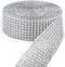 8 Row 10 Yard Rhinestones Diamonds Ribbon Bling Wrap for Crafts for Wedding Cakes, Birthday Decorations, Baby Shower Events,Party Supplies, Arts R...