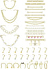 20G Nose Rings Studs with Chains African Nose Ring Cuff Horseshoe Septum Rings Stainless Steel Star Heart Nose Ring Chain Piercing Jewelry Set for...