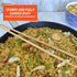 IMUSA 4 Pack 13.5" Bamboo Cooking Chopsticks,Brown...