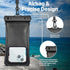 NEPHI IP68 Waterproof Phone Pouch 2 Pack-Up to 7.0"?Adjustable Neck Lanyard Floating Waterproof Phone Case for iPhone,Phone Dry Bags for Vacation ...