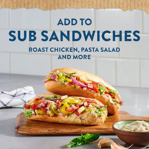 Hellmann's Mayonnaise Dressing Italian Herb & Garlic for a Deliciously Creamy Condiment, with Real Ingredients & No Artificial Flavors, 11.5 oz...