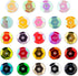 Crafare 6mm Loose Cup Sequins for Crafts 16800PCS Rainbow Sequin Bulk Iridescent Spangles Mixed 24 Color for Home DIY Sewing Arts...