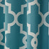 TOWN & COUNTRY EVERYDAY Ironwork Geo Trellis Sateen Indoor Curtains, Room Darkening Blackout, Grommet Top, Energy Efficient, 2-Pack Set, 52"x96", ...