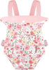 GAGAKU Baby Doll Carrier for Little Girls Baby Carrier for Dolls Reborn Baby Doll Carrier Toddlers 1-3 Years Old Babydoll Carrier - Pink Rose of S...