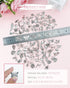 JIALEEY Wholesale Bulk Lots Jewelry Making Silver Charms Mixed Smooth Tibetan Silver Metal Charms Pendants DIY for Necklace Bracelet Jewelry Makin...
