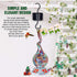 Hummingbird Feeder Insect Ant Moat, Extra Large, 2 x 2 Pack, Black, includes 2 Cleaning Brushes...