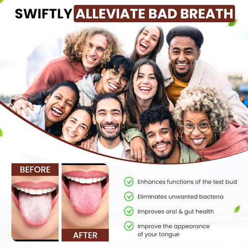 Tongue Scraper Cleaner With Copper Metal | Dentist Recommended Tongue Cleaner For Oral Health and Fresh Breath | Oral Hygiene Kit For Adults | Pac...