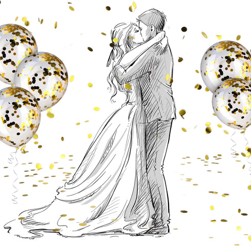 Gejoy Farewell Party Decorations Supplies Kit 14 Pcs We Will Miss You Banner Burlap Bunting Banner Gold Glitter Confetti Balloons Heart Garland Fl...