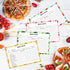 72 Count Recipe Cards, Recipe Cards 4x6 Double Sided, Blank Recipe Cards for Bridal Shower and Wedding, 4x6 Recipe Cards(4 Fruit Design)...