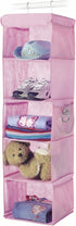 Whitmor 6636-1234-PINK Hanging Accessory Shelves, Pink...