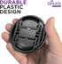 Altura Photo 55mm Lens Cap - 2 Pack Nikon Lens Cap Cover for D3400, D3500, D5500, D5600 with AF-P DX NIKKOR 18-55mm f/3.5-5.6G VR, Sony FE 28-70mm...