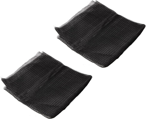 PATIKIL 47.2" x 23.6" Air Conditioner Air Filter Material, 2 Pack Plastic Dustproof Filtering Mesh Screen Replacement for Air Conditioning, Black...
