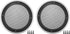 ACROPIX Universal 6.5" Car Speaker Grills Cover Mesh Round 6.5 Inch Audio Speaker Subwoofer Guard Protector Case with Mounting Screws Iron ABS Sil...