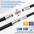Coaxial Cable Connector 10 Pack?RG6 Female to Female Coax Cable Extender F-Type Adapter for TV Cables...