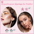 14 Pairs Surgical Steel Screw Back Earrings Sets Hypoallergenic Screw Back Stud Earrings Cute Heart Tiny CZ Flower Pink Stud Earrings for Women...