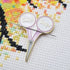Meloca Designs Embroidery Scissors Needle Minder for Cross Stitch, Embroidery, Sewing, Quilting, Needlework and Haberdashery...