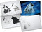 UMR-Design AS-001 Wolfshead Airbrush Stencil Template Step by Step Size M...