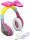 eKids TS-140BP Headphones for Kids Toy Story 4 Bo Peep Adjustable Stereo Tangle-Free 3.5Mm Jack Wired Cord Over Ear Parental Volume Control School...