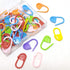 60Pcs Colorful Knitting Markers Crochet Clips Crochet Pins Bulk Stitch Markers Locking Stitch Knitting Place Markers DIY Craft Plastic Safety Pins...