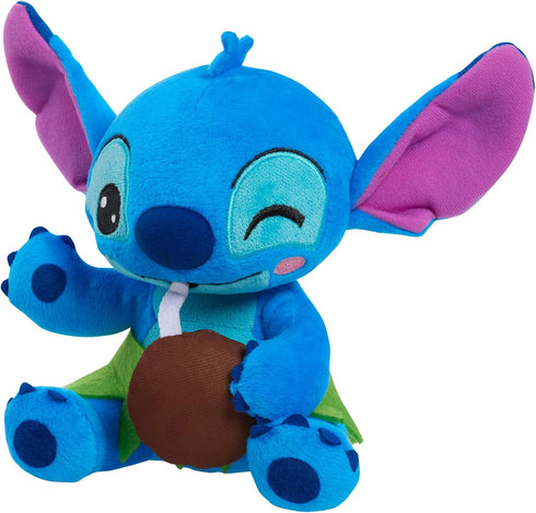 Disney Stitch Small Plush Stitch and Coconut, Stuffed Animal, Blue, Alien...