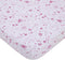 NoJo Disney Princess - Dare to Dream White & Pink Castle, Hearts & Stars Fitted Crib Sheet, Pink, White...