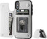 iPhone Xs iPhone X Wallet Case with Card Holder, Premium PU Leather Kickstand Card Slots Case,Double Magnetic Clasp and Durable Shockproof Cover (...