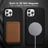 xiwxi Silicone Magnetic Case for iPhone 13 Pro Max Case, Built-in Ultra Magnets Compatible with Magsafe Wireless Charging Microfiber Lining Liquid...