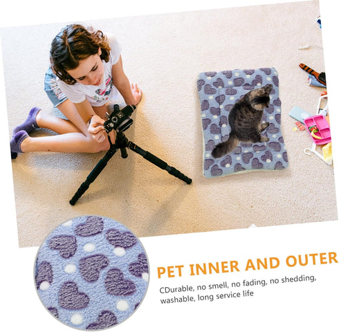 DOITOOL 2pcs Pet Cotton Pad Machine Washable Dog Bed Dog Crate Bed Dog Bed for Crate Pet Cushion Warm Cushion Dog Beds for Small Dogs Pet Resting ...