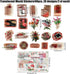 100 PCS Vintage Ephemera Pack Journaling Scrapbooking Supplies Scrapbook Sticker Paper Kit for Bullet Junk Journal Planners Collage Craft Notebook...