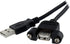 StarTech 1 FT Panel Mount USB Cable A to A - F/M...