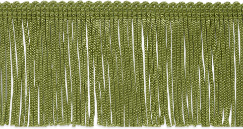 Trims By The Yard 2" Chainette Fringe Trim, Polyester-Made Decorative Fringe Trim, Versatile Fringes for Costumes, Uniforms, Home Decor, and Party...