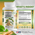 Ginko Biloba & Panax Ginseng Supplement - Red Ginseng Brain Supplement for Memory and Focus - Ginkgo Biloba Supplements for Good Vision, Immune Sy...
