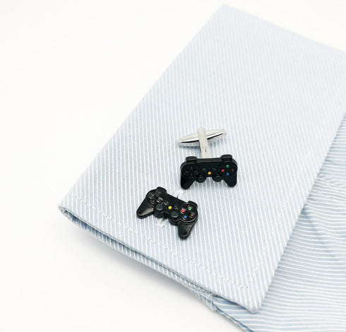 Video Game Controller Cufflinks for Men Classic Tuxedo Shirt Buttons Cuff Links For Business Wedding Daily Shirts In Gift Box...