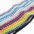Bracelet Making Kit,Beads for Bracelets Adult 14 Colors 420pcs 8mm Glass Beads Bulk for Earring Necklace Jewelry Making Bead Supllies DIY...