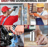 Gifts for Men Super Universal Socket Tools Gifts for Dad Fathers Day from Kids Son Daughters Wife Power Drill Adapter Cool Gadgets for Men Birthda...