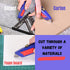 Bates- Utility Knife Blades, 40 Pack, Box Cutter Blades, Razor Blades Utility Knife, Razor Knife Blades, Replacement Blades, Razor Blades for Box ...