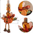 FORUP Thanksgiving Turkey Table Decoration, 32 Inch Turkey Doll for Autumn Fall Harvest Halloween Home Decorations, Male...