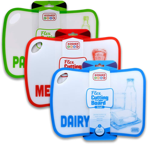 Dairy Blue Flexible Cutting Board and Counter Protector - Lightweight, Odor Resistant, Dishwasher Safe - Color Coded Kitchen Tools...