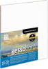 Ampersand Art Supply Gesso Wood Painting Panel: Museum Series Gessobord, 10" x 10", 1/8" Flat Profile...