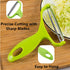 Green Cabbage Shredder, 2 Pcs Vegetable Cutter Cabbage Peeler Stainless Steel Cabbage Slicer Fruit Vegetable Potato Peeler Cabbage Graters for Hom...